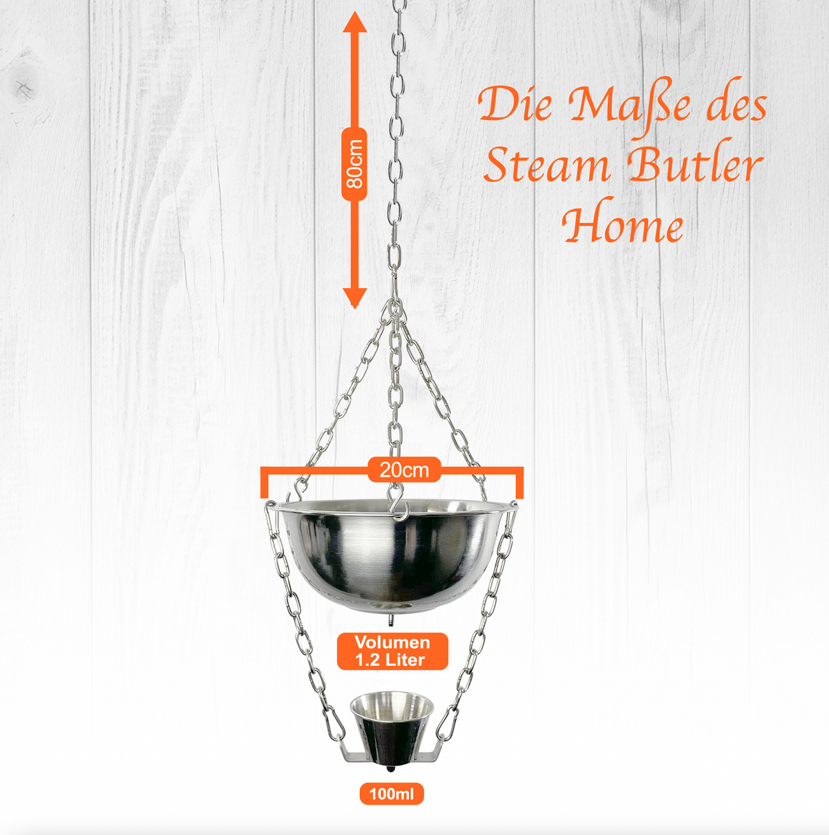 Steam Butler Maxi Maße