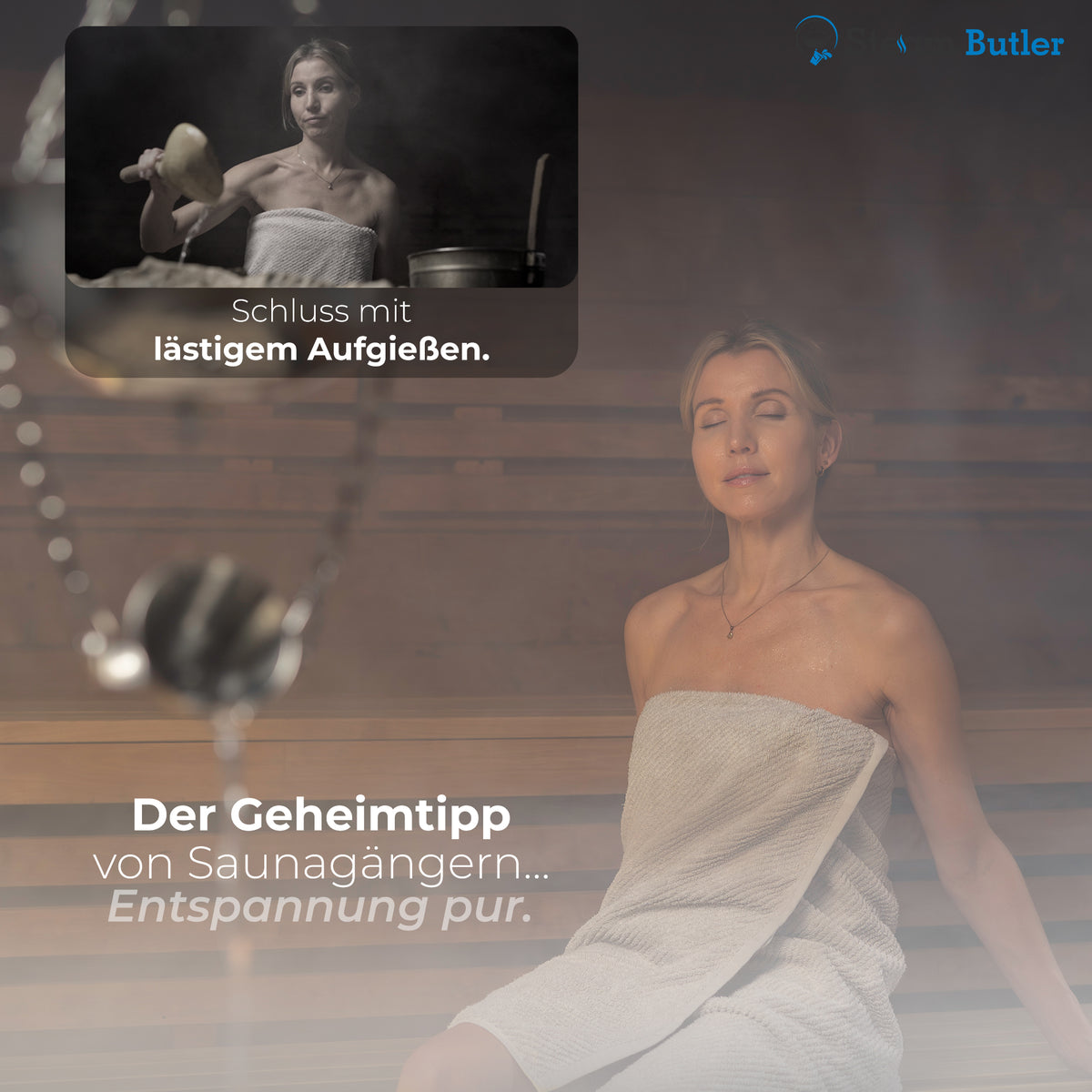 Steam Butler Home – automatischer Saunaaufguss aus Edelstahl – Ansicht 8
