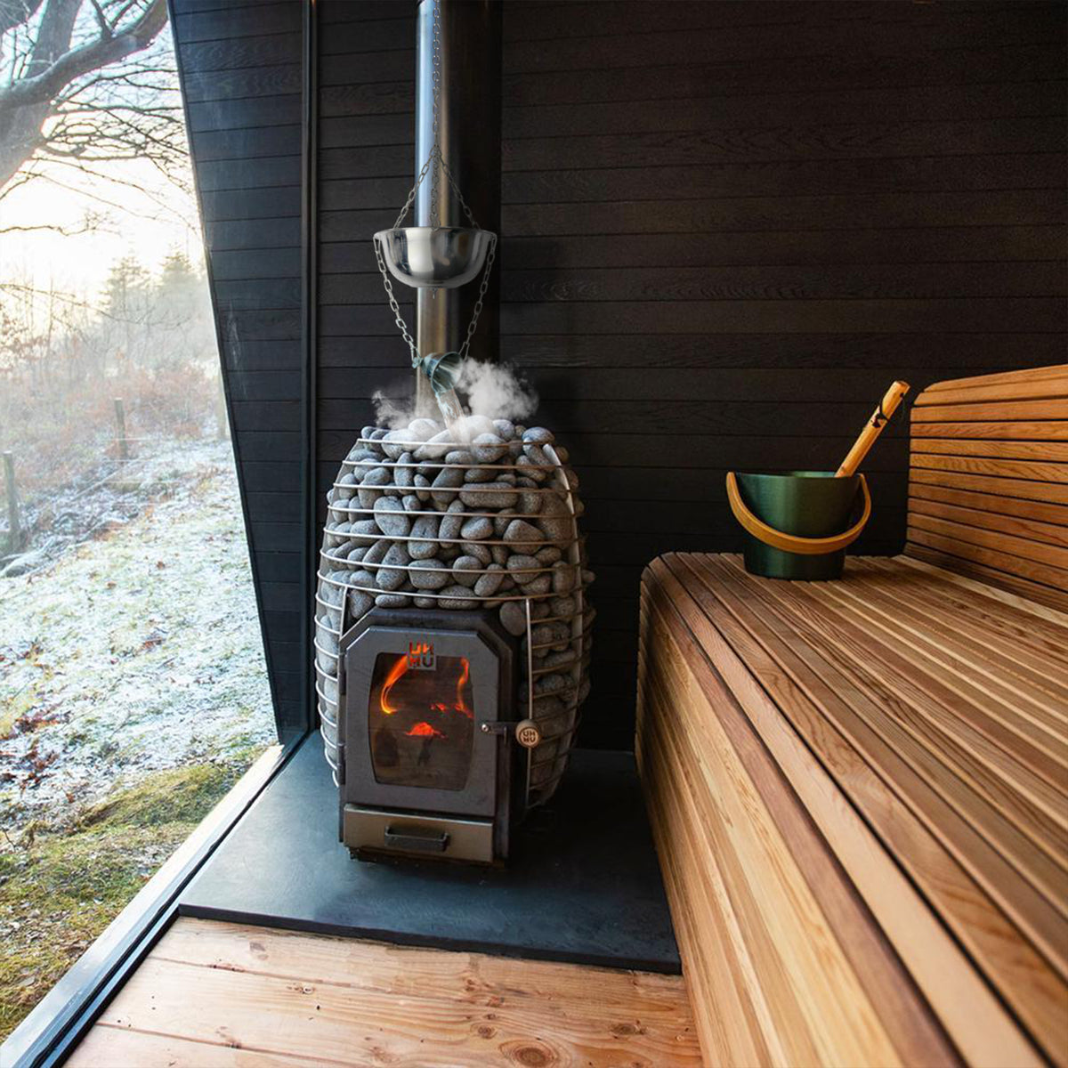 Steam Butler Maxi – automatischer Saunaaufguss