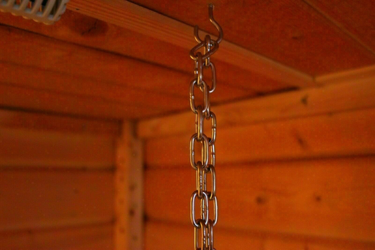 Kräutertopf Edelstahl Ø 30 cm – Sauna-Hängeschale